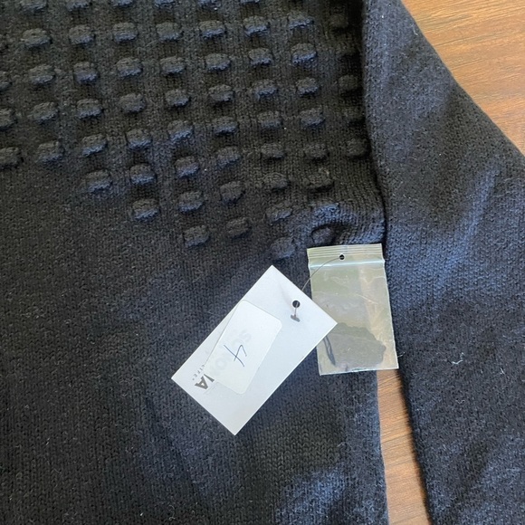 NWT Sonoma Mock Neck Sweater Size S - Picture 2 of 6
